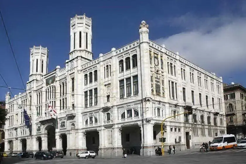 Il Comune di Cagliari (archivio L'Unione Sarda)